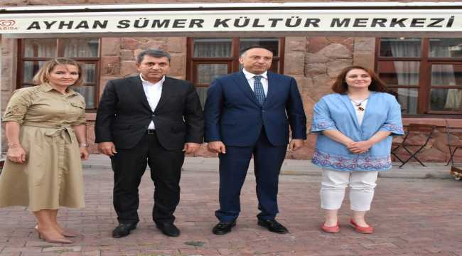 Kaymakam Kahraman'a veda yemeği düzenlendi 