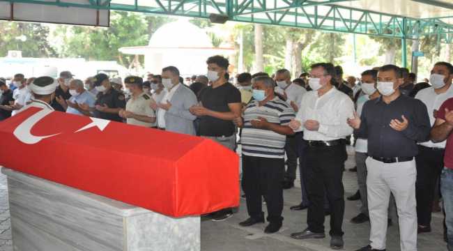 Kaza kurşunuyla ölen astsubay toprağa verildi