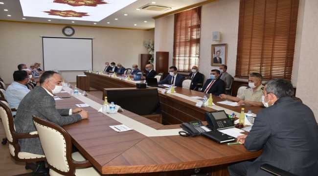 Kırıkkale'de İl Pandemi Koordinasyon Kurulu toplandı