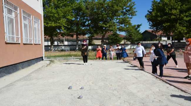 Kırşehir'de bocce müsabakası yapıldı