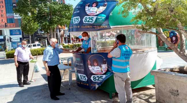 Kırşehir'de kurban bağışı stantları kuruldu