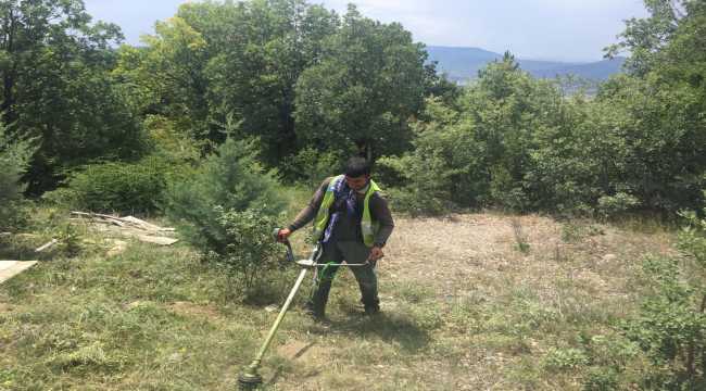 mezarlıklar bayram ziyaretleri için hazırlanıyor