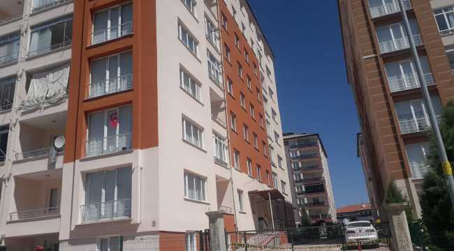 Konya'da bir apartman karantinaya alındı