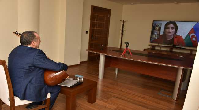 Konya'dan Azerbaycan'daki programa 