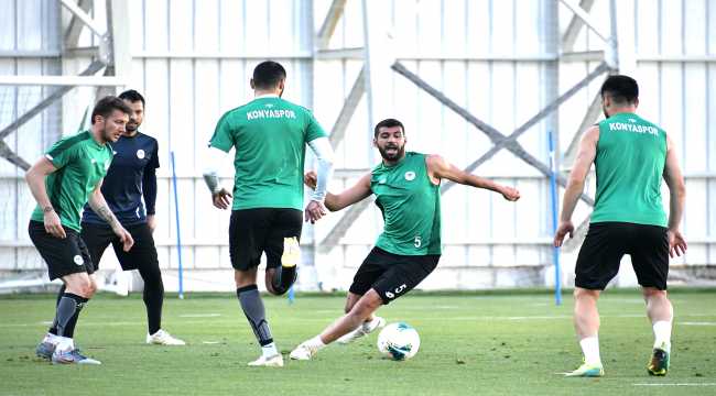 Konyaspor, Çaykur Rizespor maçı hazırlıklarını sürdürdü