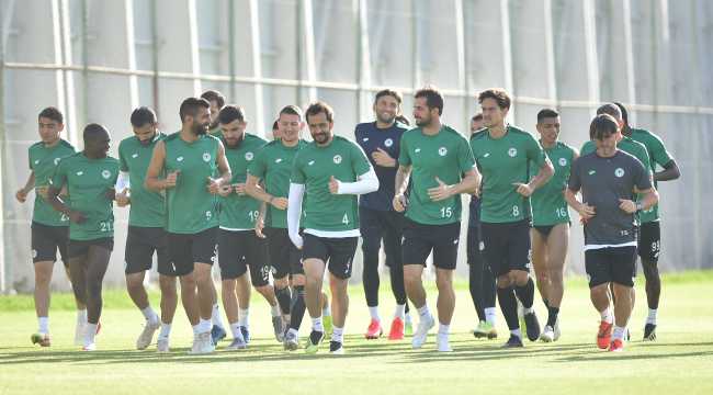 Konyaspor'da Gaziantep FK maçı hazırlıkları