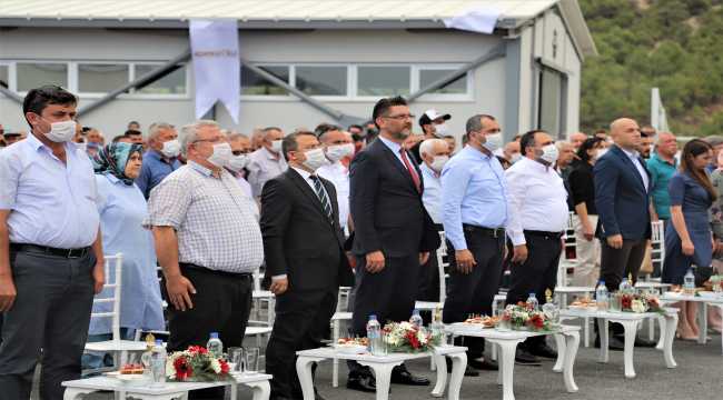  Korkuteli Kapalı Hayvan Pazarı ve Borsası törenle açıldı
