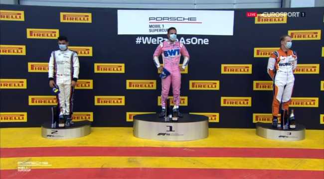 Milli sporcu Güven, Red Bull Ring'de ikinci oldu