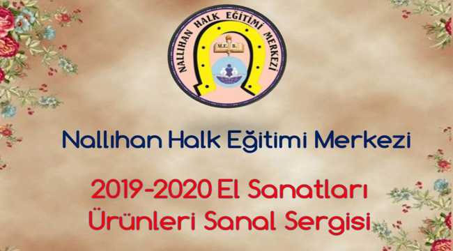 Nallıhan'da el ürünleri sergisi sanal ortamda sergilenecek 