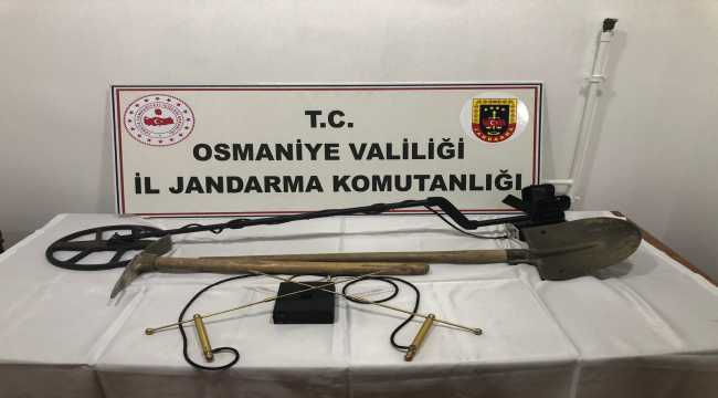 Osmaniye'de kaçak kazı yapan 5 kişi suçüstü yakalandı
