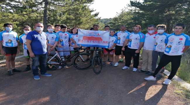 Pedallar, lösemili çocuklar için çevrildi