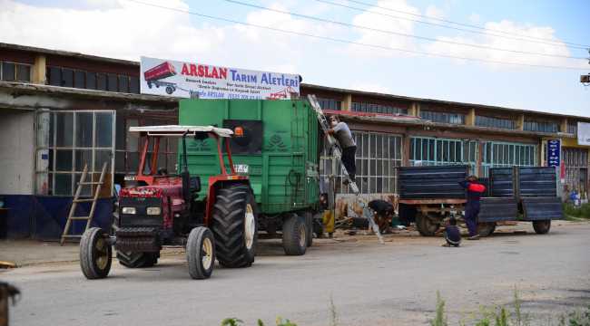 Sarayönü sanayisinde 