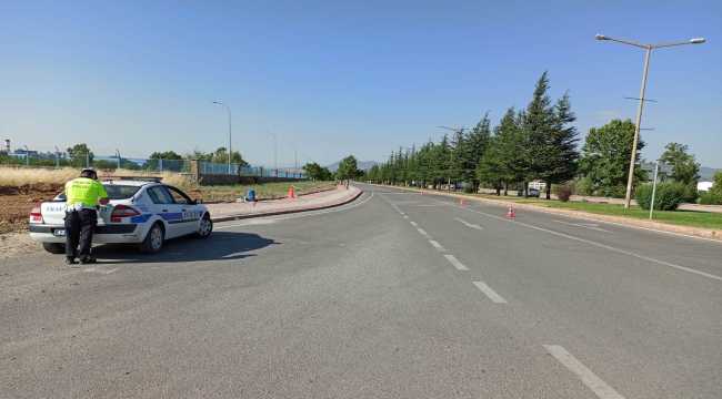 Seydişehir'de hız yapan sürücülere 21 bin 700 lira ceza
