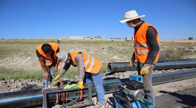 Sivas'ta içme suyu çalışmaları 