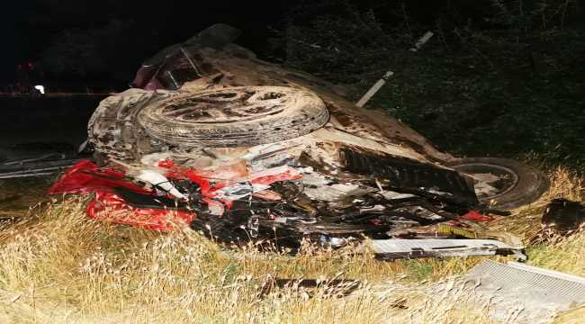 Sivas'ta kaza yapan ehliyetsiz sürücü ile araç sahibine 5 bin lira ceza