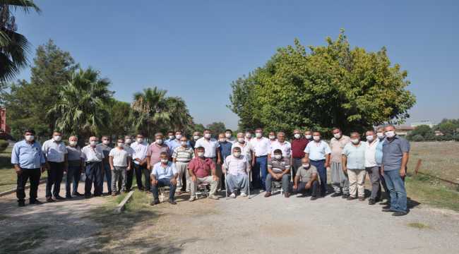 Tarsuslu muhtarlar dayanışma toplantısında buluştu
