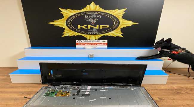 Televizyon içinde uyuşturucu sevkiyatı yapmaya çalışan 2 kişi tutuklandı