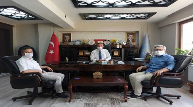 Tomarza Belediye Başkanı Davut Şahin'e ziyaret