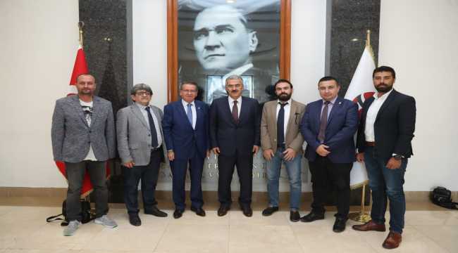 TSYD Eskişehir Şubesi'nden Vali Ayyıldız'a ziyaret