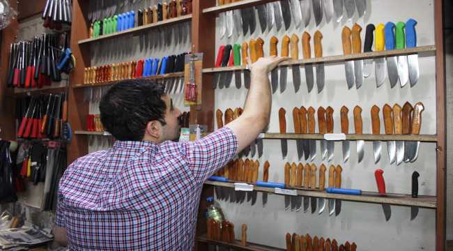 Üç kuşaktır geçimlerini bıçakçılıkla sağlıyorlar 