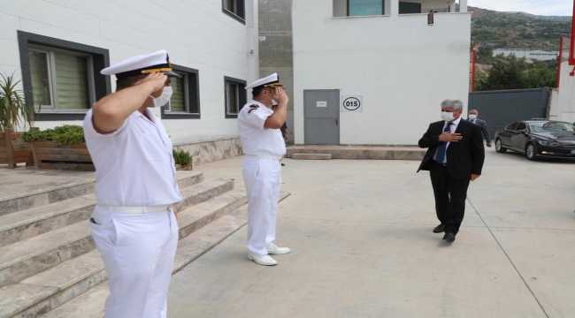 Vali Doğan, sahil güvenlik karakolunu ziyaret etti