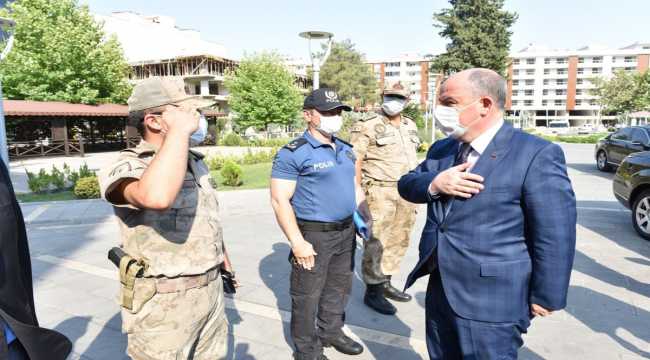 Vali Ömer Faruk Coşkun, Türkoğlu ilçesini ziyaret etti