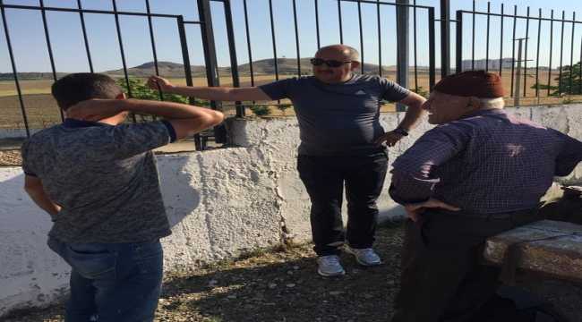 Yahşihan Belediye Başkanı Osman Türkyılmaz'dan çiftçilere ziyaret