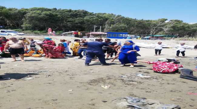 Adana'da boğulma tehlikesi geçiren 2 kişi Sahil Güvenlik ekiplerince kurtarıldı