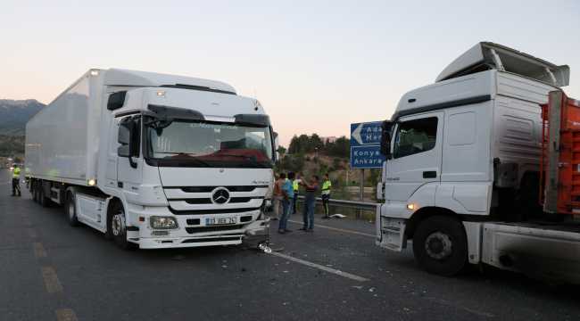 Adana'da trafik kazası: 1 yaralı