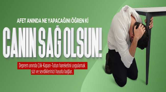 AFAD, olası afetlerden korunmak için vatandaşlara 