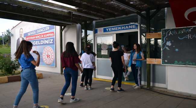 Ahi Evran Gençlik Kampı gençleri ağırladı