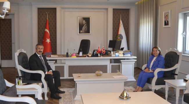 AK Parti Milletvekili Günay'dan İl Emniyet Müdürü Dinç'e ziyaret