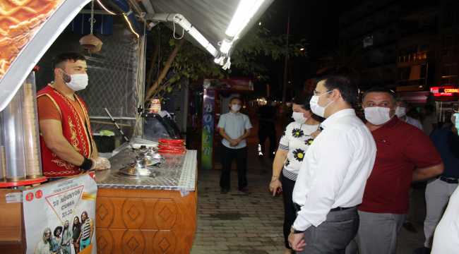 Anamur ve Silifke'de Kovid-19 denetimleri
