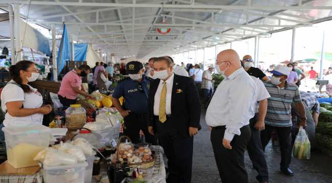 Antalya, Muğla, Burdur ve Isparta'da Kovid-19 tedbirleri denetimi