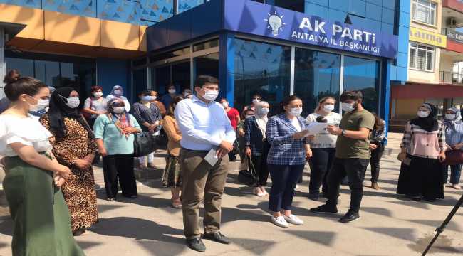 Antalya ve Muğla'da AK Partili kadınlardan, Dilipak hakkında suç duyurusu