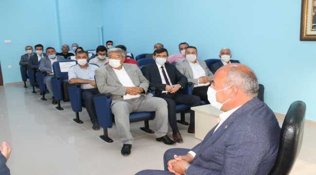 Başkan Türkyılmaz'dan Kaymakam Uzunoğlu'na hayırlı olsun ziyareti