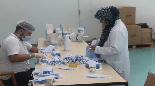 Çayıralan'da üretilen maskeler yurt dışına ihraç ediliyor