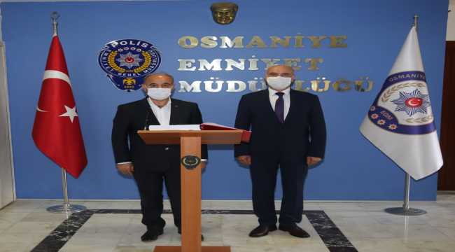 Emniyet Genel Müdürü Aktaş'tan, Osmaniye İl Emniyet Müdürlüğüne ziyaret