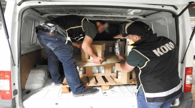 Eskişehir'de 600 litre etil alkol ele geçirildi