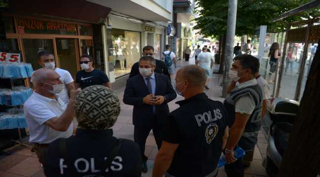 Eskişehir'de Kovid-19 tedbirleri denetimi 