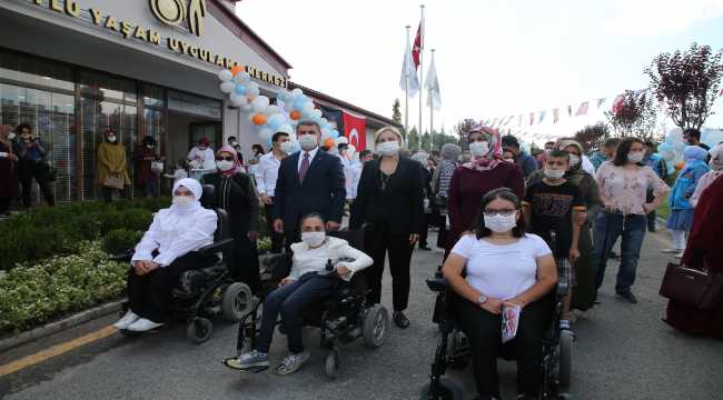 Gölbaşı Belediyesi Umutlu Yaşam Uygulama Merkezi'nin açılışı yapıldı
