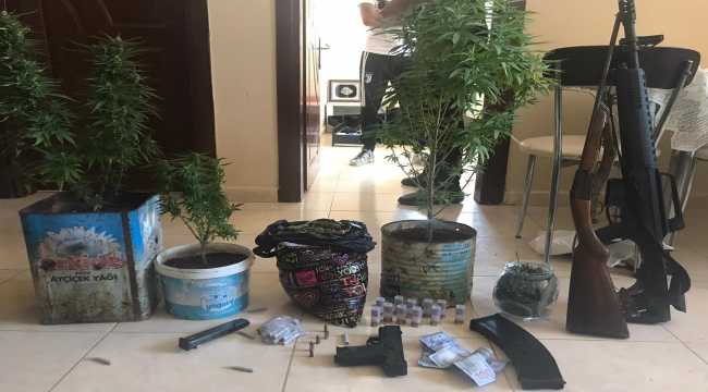 Hatay'da uyuşturucu operasyonlarında 2 şüpheli yakalandı