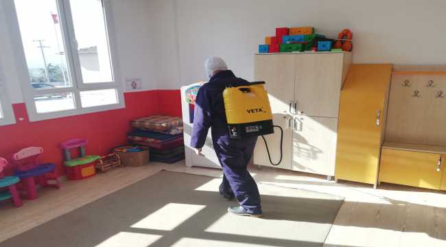 Hatay'dan Afrin ve Cerablus'a yüzey ve el dezenfektanı desteği