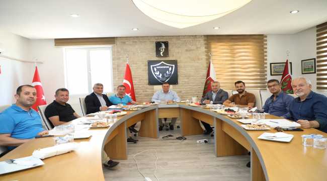 Hatayspor'da yönetim kurulu toplantısı yapıldı