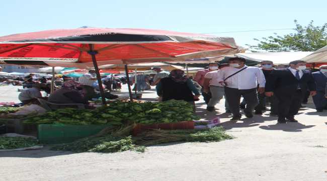 Hüyük'te 2 hafta süreyle semt pazarları kurulmayacak