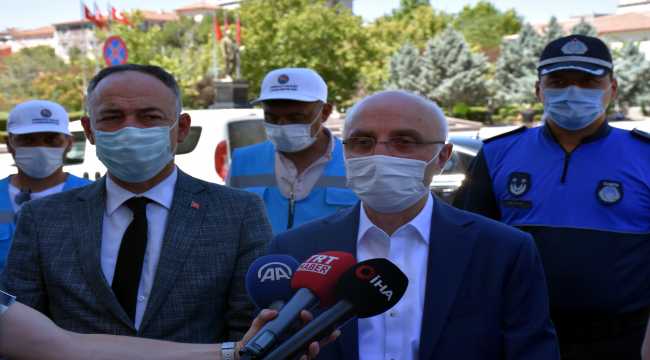 İçişleri Bakan Yardımcısı Erdil, Kırıkkale'de Kovid-19 tedbirlerine ilişkin denetime katıldı: