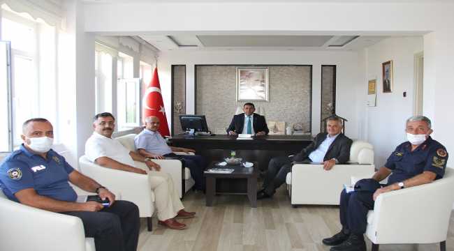 İZDES heyeti Yalıhüyük ve Ahırlı'da incelemelerde bulundu