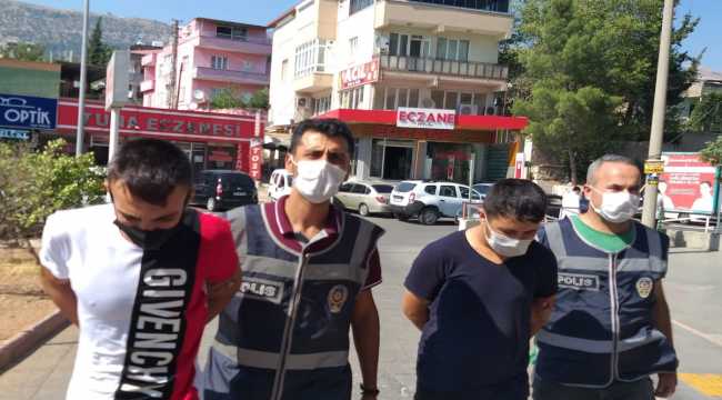 Kahramanmaraş’ta hırsızlık zanlısı iki kişi tutuklandı
