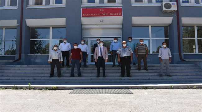 Karaman'da muhtarlar toplantısı