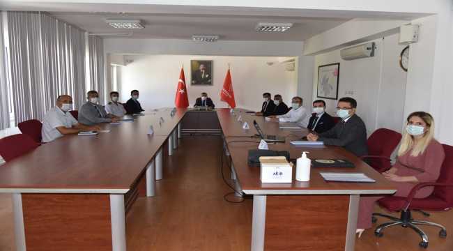 Karaman'da Orman Yangınları İle Mücadele Komisyonu toplandı